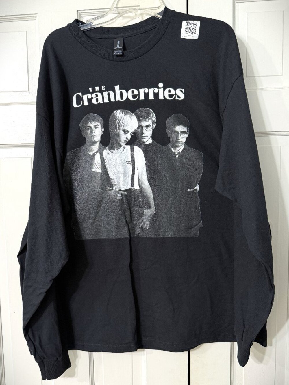 The Cranberries Rock Band Black Long sleeved Tee Shirt Men's Size 2XL New
